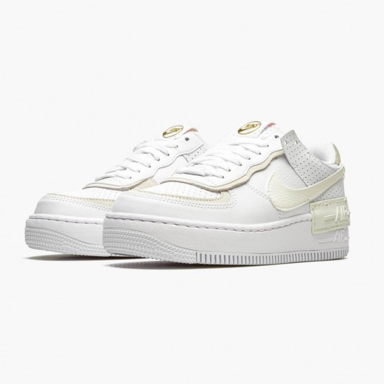 Nike WMNS Air Force 1 Shadow White Stone Atomic Pink CZ8107 100 Sports Shoes