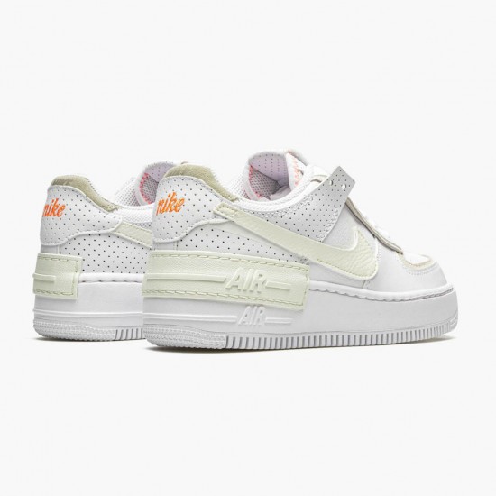 Nike WMNS Air Force 1 Shadow White Stone Atomic Pink CZ8107 100 Sports Shoes