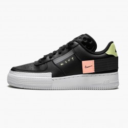 Nike WMNS Air Force 1 Type Black CI0054 001 Sports Shoes