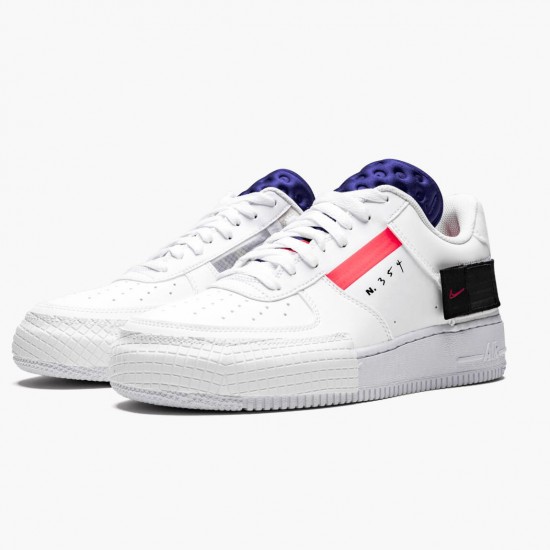 Nike WMNS Air Force 1 Type CI0054 100 Sports Shoes