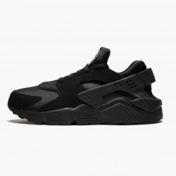 Nike WMNS Air Huarache Black Black White 318429 003 Sports Shoes