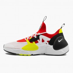 Nike WMNS Huarache Edge Txt White University Red Volt Black AO1697 100 Sports Shoes