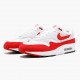 Nike WMNS Air Max 1 Anniversary Red 908375 103 Sports Shoes