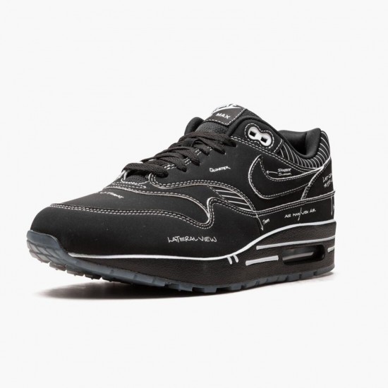 Nike WMNS Air Max 1 Tinker Sketch to Shelf Black CJ4286 001 Sports Shoes