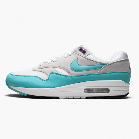 Nike WMNS Air Max 1 Anniversary Aqua 908375 105 Sports Shoes