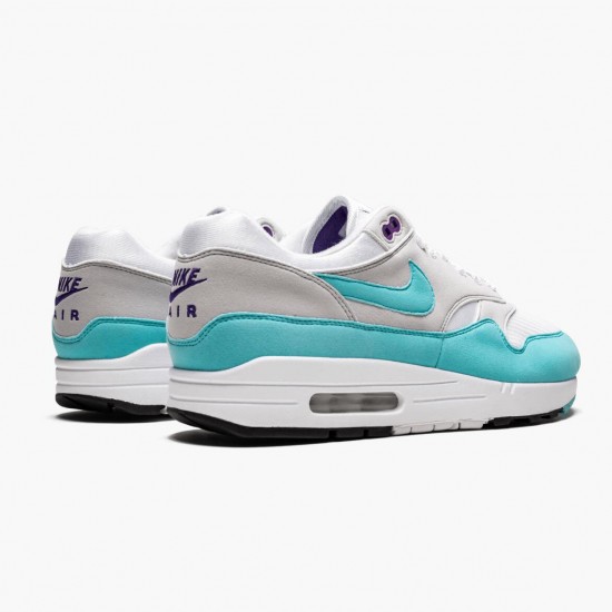 Nike WMNS Air Max 1 Anniversary Aqua 908375 105 Sports Shoes