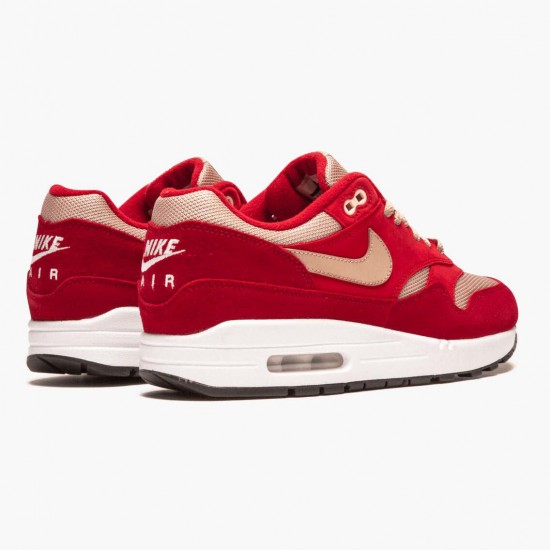 Nike WMNS Air Max 1 Curry Pack Red 908366 600 Sports Shoes