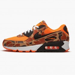 Nike WMNS Air Max 90 Duck Camo Orange CW4039 800 Sports Shoes 