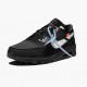 Nike WMNS Air Max 90 OFF WHITE Black AA7293 001 Sports Shoes