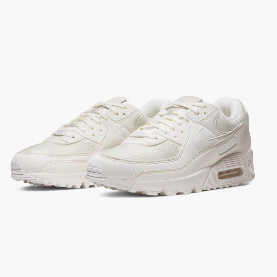 Nike WMNS Air Max 90 Recraft Sail CT2007 100 Sports Shoes