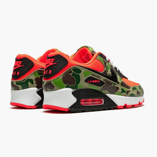 Nike WMNS Air Max 90 Reverse Duck Camo CW6024 600 Sports Shoes