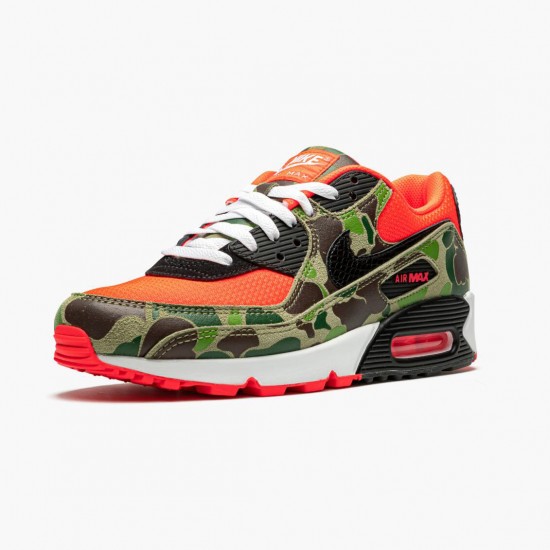 Nike WMNS Air Max 90 Reverse Duck Camo CW6024 600 Sports Shoes