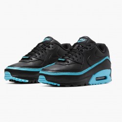 Nike WMNS Air Max 90 Undefeated Black Blue Fury CJ7197 002 Sports Shoes 