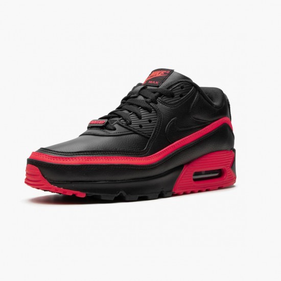 Nike WMNS Air Max 90 Undefeated Black Solar Red CJ7197 003 Sports Shoes