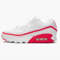 Nike WMNS Air Max 90 Undefeated White Solar Red CJ7197 103 Sports Shoes 