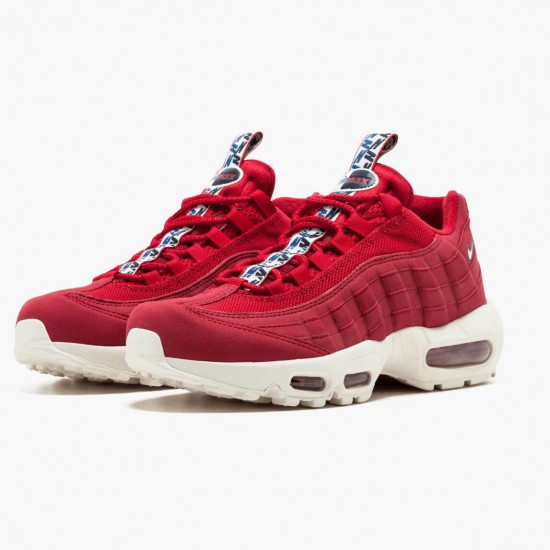 Nike WMNS Air Max 95 Pull Tab Red AJ1844 600 Sports Shoes