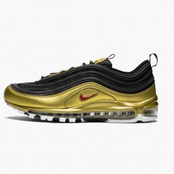 Nike WMNS Air Max 97 Black Metallic Gold AT5458 002 Sports Shoes 