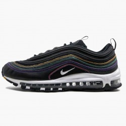 Nike WMNS Air Max 97 Black Multi Stitch CK0738 001 Sports Shoes 