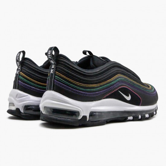 Nike WMNS Air Max 97 Black Multi Stitch CK0738 001 Sports Shoes