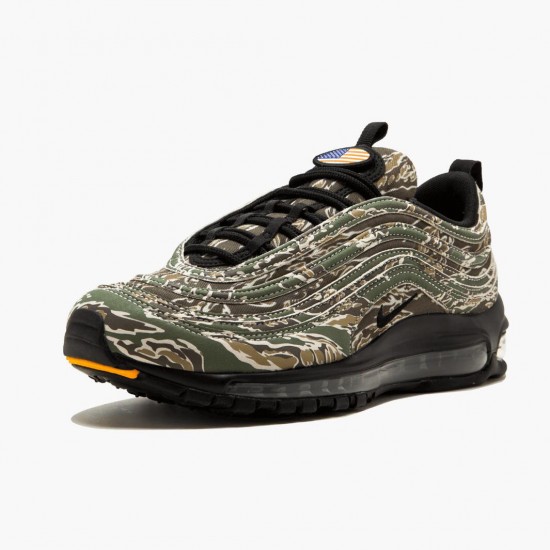 Nike Mens Air Max 97 Country Camo AJ2614 205 Sports Shoes