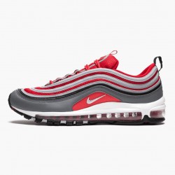 Nike WMNS Air Max 97 Dark Grey Gym Red 921826 007 Sports Shoes 