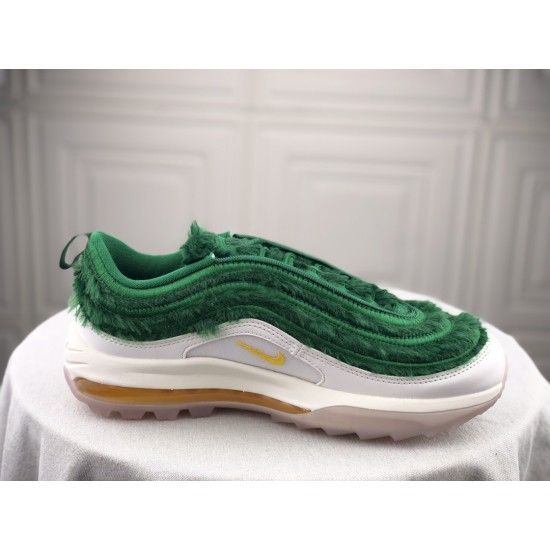 Nike WMNS Air Max 97 Golf Grass CK4437 100 Sports Shoes