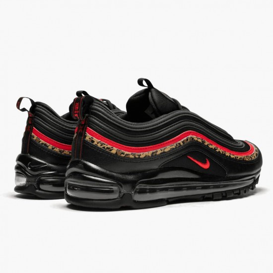 Nike WMNS Air Max 97 Leopard Pack Black BV6113 001 Sports Shoes