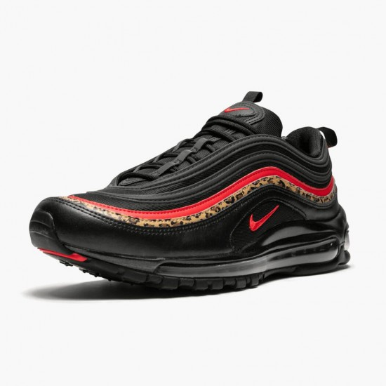 Nike WMNS Air Max 97 Leopard Pack Black BV6113 001 Sports Shoes