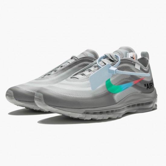 Nike Mens Air Max 97 Off-White Menta AJ4585 101 Sports Shoes