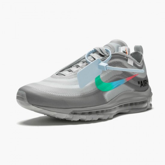 Nike Mens Air Max 97 Off-White Menta AJ4585 101 Sports Shoes