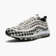 Nike WMNS Air Max 97 Plaid Light Cream 312834 201 Sports Shoes