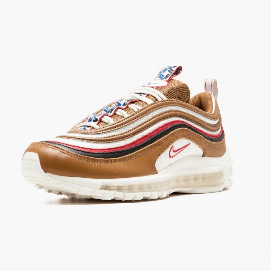 Nike WMNS Air Max 97 Pull Tab Brown AJ3053 200 Sports Shoes