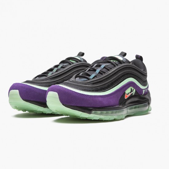 Nike WMNS Air Max 97 Slime Halloween DC1500 001 Sports Shoes