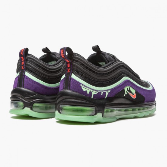 Nike WMNS Air Max 97 Slime Halloween DC1500 001 Sports Shoes