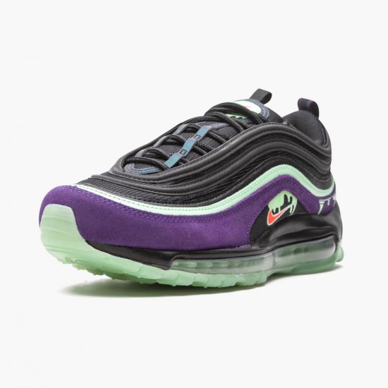 Nike WMNS Air Max 97 Slime Halloween DC1500 001 Sports Shoes