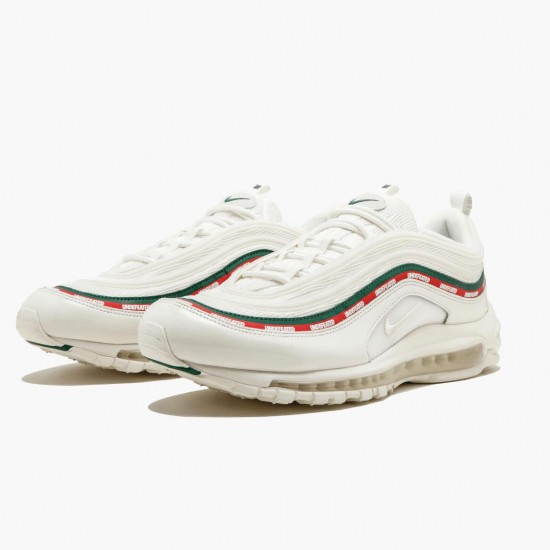 Nike WMNS Air Max 97 UNDFTD White AJ1986 100 Sports Shoes