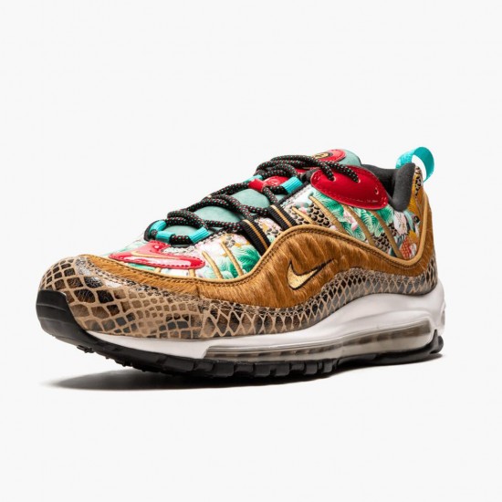 Nike WMNS Air Max 98 Chinese New Year BV6649 708 Sports Shoes