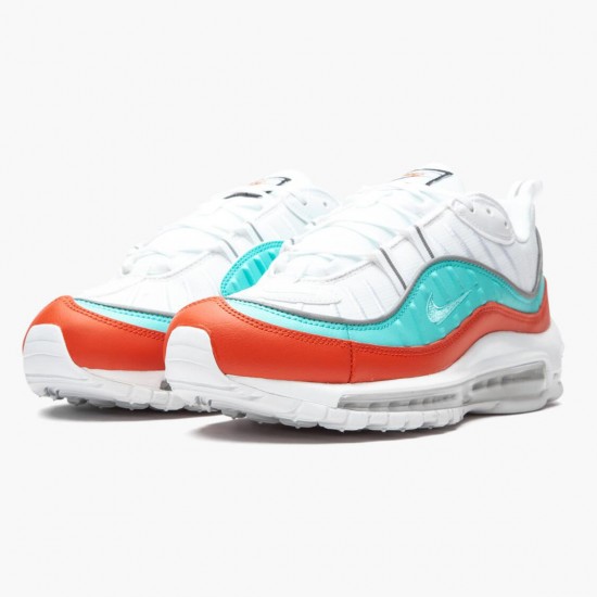 Nike WMNS Air Max 98 Cosmic Clay Light Aqua AT6640 801 Sports Shoes