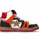 A Bathing Ape Sta Sk8 High Red Brown Black White Women Men Bape Shoes