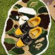 A Bathing Ape Sta Sk8 Low Brown Black Yellow Women Men Bape Shoes