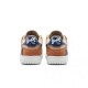 A Bathing Ape Sta Sk8 Low Brown Blue Women Men Bape Shoes