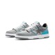 A Bathing Ape Sta Sk8 Low Grey Ltblue Women Men Bape Shoes