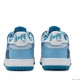 A Bathing Ape Sta Sk8 Low Ltblue White Women Men Bape Shoes