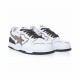 A Bathing Ape Sta Sk8 Low White Black Women Men Bape Shoes