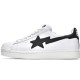 A Bathing Ape Sk8 Sta Low White Black Women Men Bape Shoes