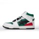 A Bathing Ape Sta Sk8 High Green Red Black White Women Men Bape Shoes