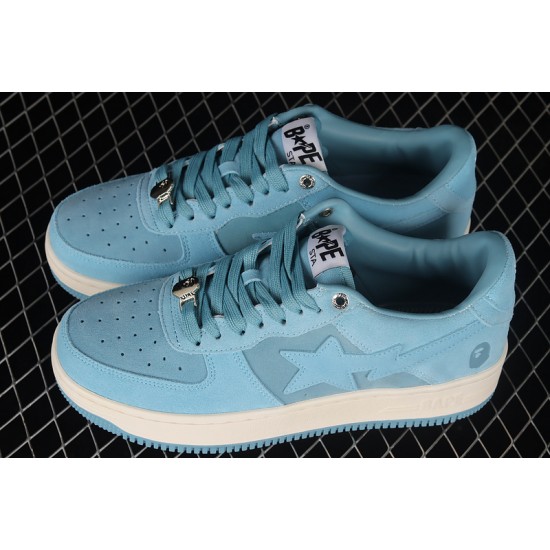 A Bathing Ape LOW BLUE WHITE 1H70-291-004 Bape Shoes