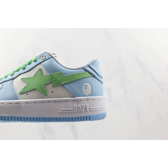 A Bathing Ape LOW BLUE WHITE 1H70-291-005 Bape Shoes