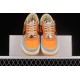 A Bathing Ape LOW BROWNLIGHT GREYWHITE-ORANGE 1H70-191-002 Bape Shoes