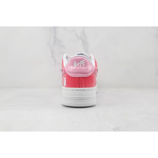 A Bathing Ape LOW PINK 1H20-191-046 Women Bape Shoes